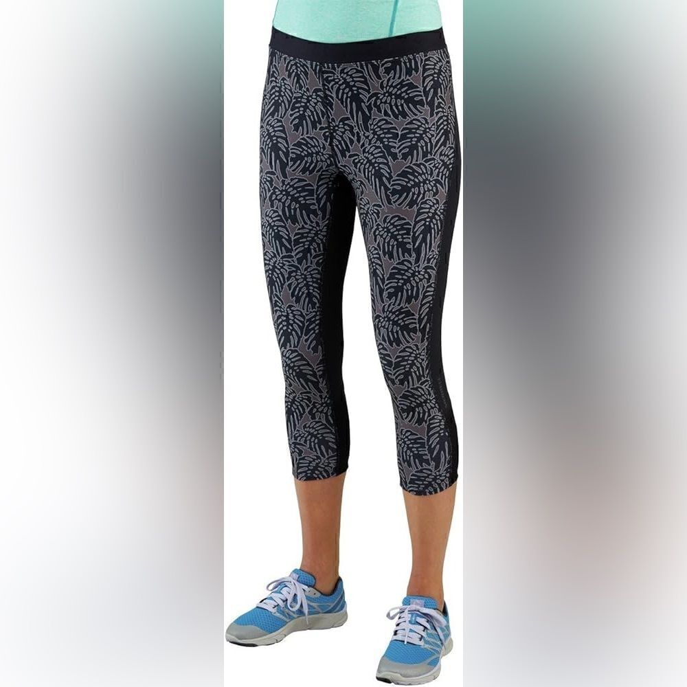 Merrell Women’s Black & Gray “Mystique” Capris w/Mesh & Pocket (Size: Large) - Picture 5 of 11